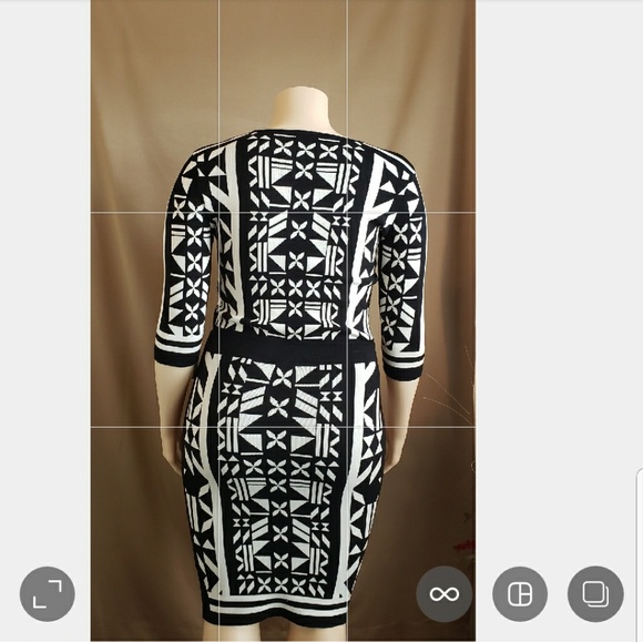 Geometric Sweater Set - Picture 2 of 5